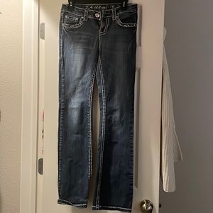 Boot cut jeans